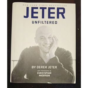 Derek Jeter Unfiltered Hardcover Book